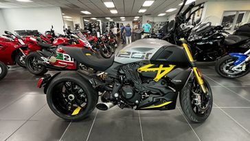 2023 Ducati Diavel in a GRAY/YELLOW exterior color. BMW Motorcycles of Jacksonville (904) 375-2921 bmwmcjax.com 