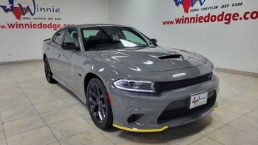 2023 Dodge Charger R/T in a Destroyer Gray Clear Coat exterior color and Blackinterior. Wnnie Dodge 000-000-0000 pixelmotiondemo.com 