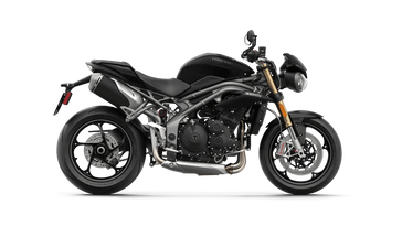 2020 Triumph Speed Triple S in a Black exterior color. San Jose BMW Motorcycles 555-555-5555 sjbmw.com 