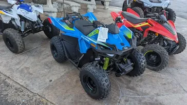 2024 Polaris OUTLAW 70 EFI VELOCITY BLUE AND LIFTED LIME 