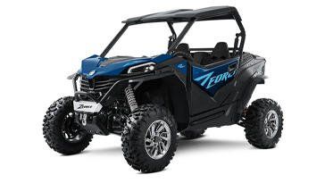 2025 CFMOTO ZFORCE 950 SPORT in a TWILIGHT BLUE exterior color. Family PowerSports (877) 886-1997 familypowersports.com 