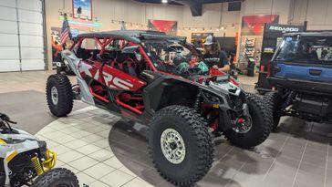 2025 Can-Am MAVERICK MAX XRS 72 TURBO RR FIERY RED AND HYPER SILVER