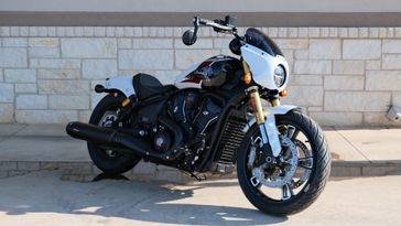 2025 INDIAN MOTORCYCLE 101 SCOUT GHOST WHITE METALLIC WITH GRAPHICS