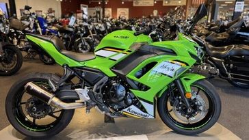 Used 2025 Kawasaki NINJA 650 KRT EDITION ABS  in a GREEN exterior color. Martin Moto (610) 369-3120 martinmoto.com 