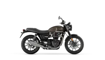 2023 Triumph SPEED TWIN 900 in a Ironstone exterior color. Cross Country Powersports 732-491-2900 crosscountrypowersports.com 