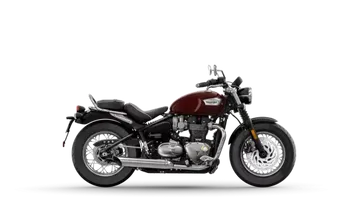 Used 2023 Triumph Bonneville Speedmaster Chrome  in a CHROME/DIABLO RED exterior color. Hermy's BMW and Triumph 610-562-7303 hermys.com 