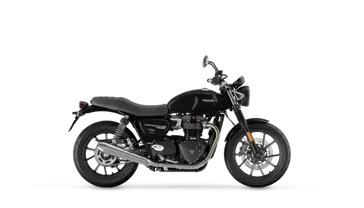 2023 Triumph SPEED TWIN 900 in a Jet Black exterior color. Cross Country Powersports 732-491-2900 crosscountrypowersports.com 