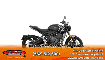 2024 Triumph TRIDENT 660  in a MATTE JET BLACK/MATTE SILVER ICE exterior color. Del Amo Motorsports of Long Beach (562) 362-3160 delamomotorsports.com 