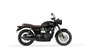 2024 Triumph Bonneville T120 Base  Jet Black  Fusion White