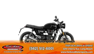 2024 Triumph SPEED TWIN 1200  in a JET BLACK exterior color. Del Amo Motorsports of Long Beach (562) 362-3160 delamomotorsports.com 