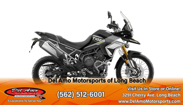 2024 Triumph TIGER 900 RALLY ARAGON EDITION  in a MATTE PHANTOM BLACK/MATTE GRAPHITE exterior color. Del Amo Motorsports of Long Beach (562) 362-3160 delamomotorsports.com 