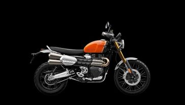 2025 Triumph Scrambler 1200 XE  Baja Orange  Phantom Black