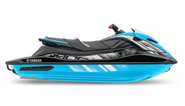 2024 YAMAHA WAVERUNNER GP HO WITH AUDIO BLACK AND CYAN  in a BLACK AND CYAN exterior color. Family PowerSports (877) 886-1997 familypowersports.com 