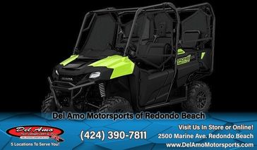 2024 Honda SXS700M4DLR  in a KRYPTON GREEN exterior color. Del Amo Motorsports of Redondo Beach (424) 304-1660 delamomotorsports.com 