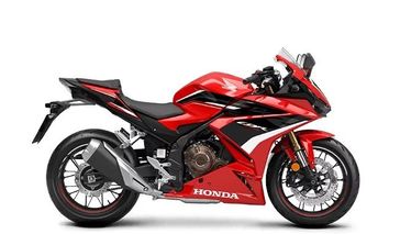 2023 Honda CBR500R ABS in a GRAND PRIX RED exterior color. Cross Country Powersports 732-491-2900 crosscountrypowersports.com 