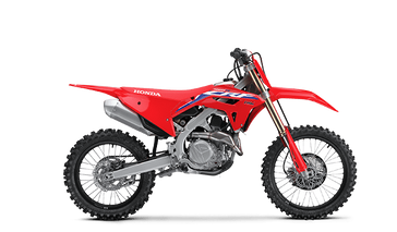 2023 Honda CRF450RS in a RED exterior color. Cross Country Powersports 732-491-2900 crosscountrypowersports.com 