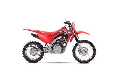 2023 Honda CRF 125F in a Red exterior color. Greater Boston Motorsports 781-583-1799 pixelmotiondemo.com 