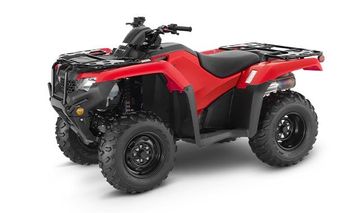 2022 Honda FOURTRAX RANCHER in a RED exterior color. Cross Country Powersports 732-491-2900 crosscountrypowersports.com 