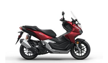 2024 Honda ADV 160 in a RED METALLIC exterior color. Cross Country Powersports 732-491-2900 crosscountrypowersports.com 