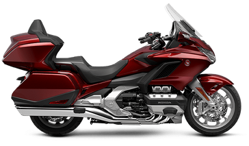 2023 Honda Gold Wing in a Candy Ardent Red exterior color. Greater Boston Motorsports 781-583-1799 pixelmotiondemo.com 