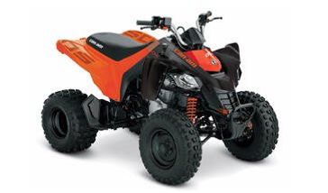 2024 Can-Am DS 250 in a BLACK & CAN AM RED exterior color. Cross Country Powersports 732-491-2900 crosscountrypowersports.com 