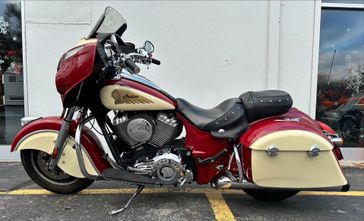 2015 Indian Motorcycle Chieftain  in a RED/WHITE exterior color. Wagner Motorsports (508) 581-5950 wagnermotorsport.com 