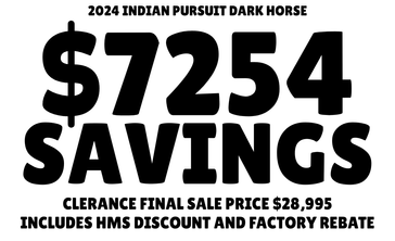 2024 Indian Motorcycle Pursuit Dark Horse 