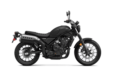 2025 HONDA SCL 500 MATTE BLACK METALLIC 
