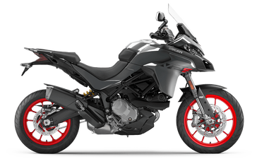 2023 Ducati MULTISTRADA V2 S in a STREET GREY exterior color. Cross Country Cycle 201-288-0900 crosscountrycycle.net 
