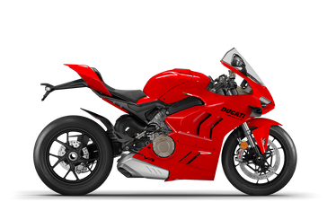 2024 Ducati PANIGALE V4 in a DUCATI RED exterior color. Cross Country Cycle 201-288-0900 crosscountrycycle.net 