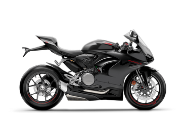 2024 Ducati PANIGALE V2 in a THRILLING BLACK exterior color. Cross Country Cycle 201-288-0900 crosscountrycycle.net 
