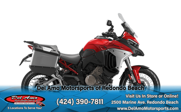 2023 Ducati MULTISTRADA V4 S  in a ICEBERG WHITE exterior color. Del Amo Motorsports of Redondo Beach (424) 304-1660 delamomotorsports.com 