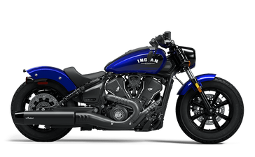 New 2025 Indian Motorcycles Indian Scout Bobber Limited +Tech Spirit Blue 2025 