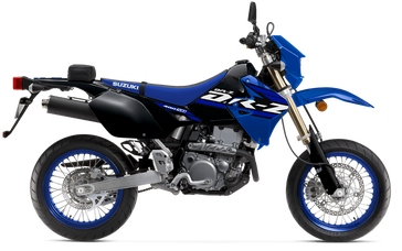 2024 Suzuki DR-Z 400SM in a Blue exterior color. Greater Boston Motorsports 781-583-1799 pixelmotiondemo.com 