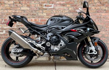 2024 BMW S 1000 RR in a Black Storm Metallic exterior color. Motoworks Chicago 312-738-4269 motoworkschicago.com 