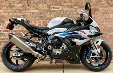 2024 BMW S 1000 RR in a Light White / M Motorsport exterior color. Motoworks Chicago 312-738-4269 motoworkschicago.com 