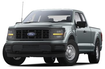 2024 Ford F-150 XL in a Oxford White exterior color and Dark Slateinterior. Ontario Auto Center ontarioautocenter.com 