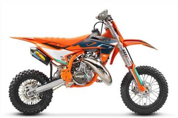 2024 KTM 50 SX FACTORY EDITION  in a ORANGE exterior color. New Century Motorcycles 626-943-4648 newcenturymoto.com 
