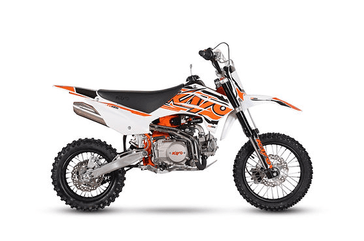 New 2025 KAYO TT125 WHITE 