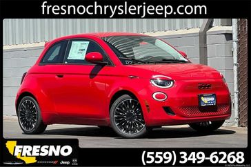 2024 Fiat 500e (red) Edition in a Red by (Red) exterior color. Fresno Chrysler Dodge Jeep RAM 559-206-5254 fresnochryslerjeep.com 