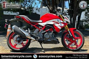 2023 BMW G 310 R in a RACING RED exterior color. SoSo Cycles 877-344-5251 sosocycles.com 