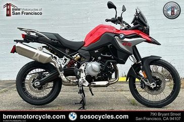2023 BMW F 850 GS in a RACING RED exterior color. SoSo Cycles 877-344-5251 sosocycles.com 