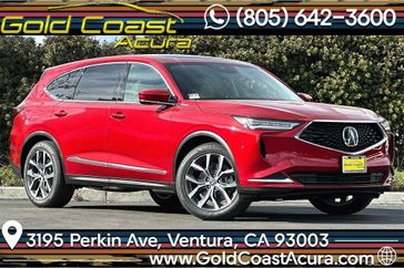 2024 Acura MDX Technology in a Performance Red exterior color and Parchmentinterior. Ventura Auto Center 866-978-2178 venturaautocenter.com 