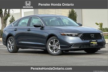 2024 Honda Accord EX in a Meteorite Gray Metallic exterior color and Grayinterior. Ontario Auto Center ontarioautocenter.com 