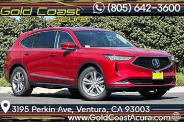 2024 Acura MDX 3.5L in a Performance Red exterior color and Parchmentinterior. Ventura Auto Center 866-978-2178 venturaautocenter.com 