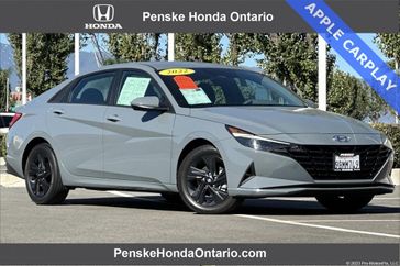 Used 2022 Hyundai Elantra Hybrid Blue