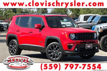 2023 Jeep Renegade (red) Edition in a Colorado Red Clear Coat exterior color. Clovis Chrysler Dodge Jeep RAM 559-314-1399 clovischryslerdodgejeepram.com 