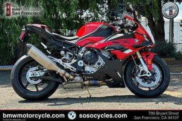 2024 BMW S 1000 RR in a RACING RED exterior color. SoSo Cycles 877-344-5251 sosocycles.com 