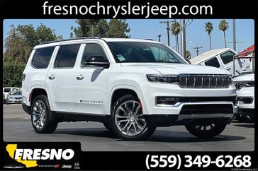 2023 Grand Wagoneer Series II 4X4 in a Bright White Clear Coat exterior color and Blackinterior. Fresno Chrysler Dodge Jeep RAM 559-206-5254 fresnochryslerjeep.com 