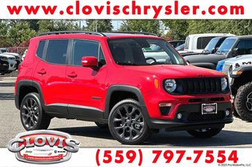 2023 Jeep Renegade (red) Edition in a Colorado Red Clear Coat exterior color. Clovis Chrysler Dodge Jeep RAM 559-314-1399 clovischryslerdodgejeepram.com 